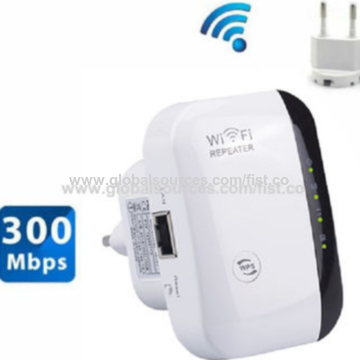 300Mbps 2.4GHz WiFi Repeater AP Router Range Extender Signal Amplifier Booster 