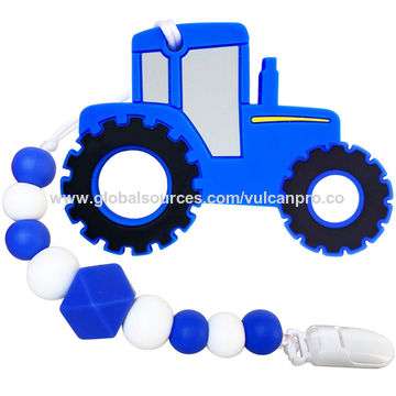 Compre Tractor Baby Teether-juguetes De Dentición Para Bebés 3-6