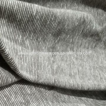 Buy Wholesale China Cotton Linen Blend Stripe Jersey & Linen