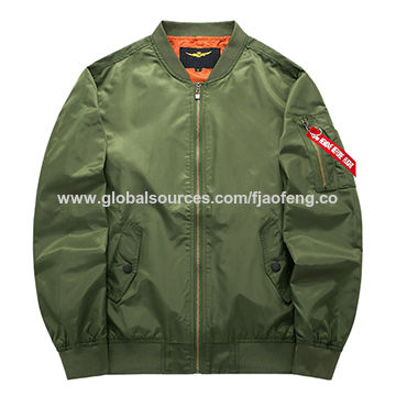 plain green jacket