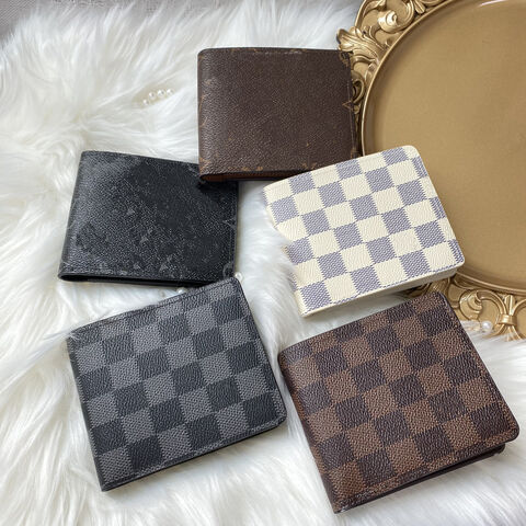 Buy Wholesale China 1:1 Quality For Lv Pu Leather Classic Wallets Men And  Lady Purse & Men Wallet at USD 11.3
