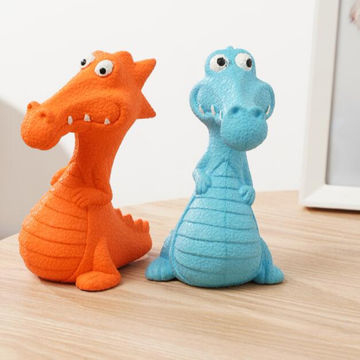 rubber lizard dog toy