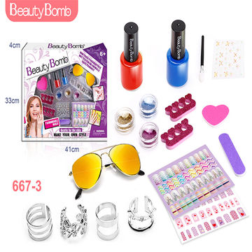 Buy Wholesale China Nail Art Sets Kids Make Up Beauty Sets & Children Make  Up Set Toys at USD 2.84