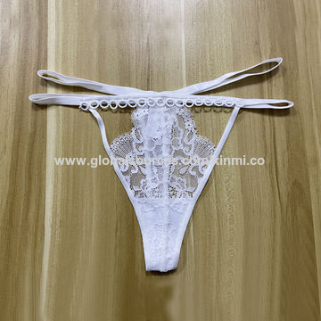 G-String T-Back Underwear in Lace for Ladies - China Thong and T
