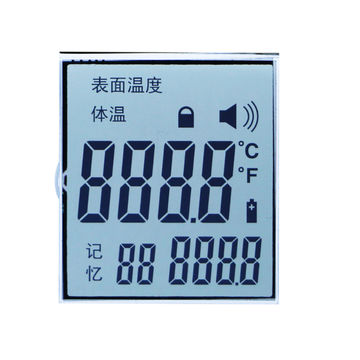 Temperature and Humidity Display 7-Segment LCD Display Tn Positive - China  Positive Display and Black on White price