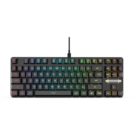 Buy Wholesale China Tkl Mechanical Keyboard With Blue Switches For ...