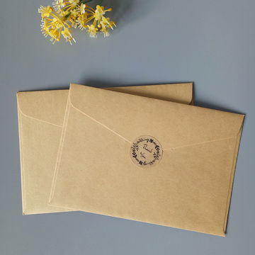 lot De 12) Enveloppes Colorées Enveloppes En Papier Kraft Épais Vintage De  Style Européen Créatif, Mode en ligne