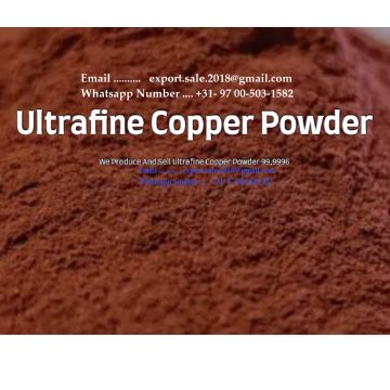Ultrafine Copper Powder Superfine Dispersal Pmu 99,999% Cu63, Cu65