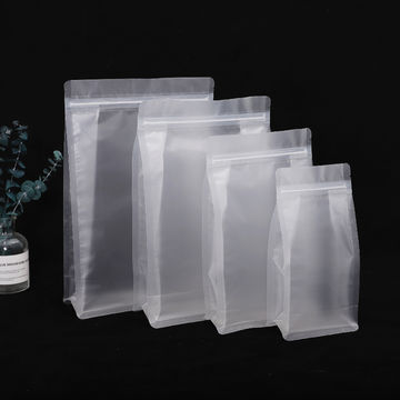 Buy Wholesale China Matte Transparent Pe Nylon Plastic Food Packaging Bags  With Zipper & Pe Packaging Bags at USD 0.04