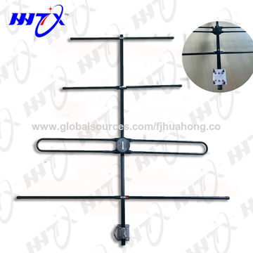 China VHF 150Hz 8 dBi 4 Elements Coating Welded Yagi Antenna/outdoor ...