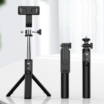 Wholesale like mirror mini selfie stick handheld monopod for Iphone &  Android Cellphone