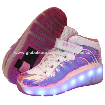 Buy Wholesale China Shoes Wheels Led Kids Roller Skate Shoes For Girls Boys  Retractable Kick Roller Shoes Led Wheels & Led Wheels Shoes, Roller Skate  Shoes , Light Shoes at USD  |