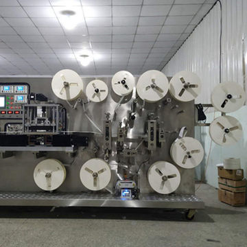 China Automatic machine for Band Aid for first aid plaster on Global ...