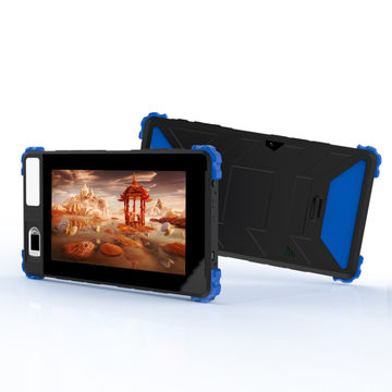 Tablet Android industrial de 7 pulgadas IP65, 32GB, OTG, NFC, con escáner de huellas dactilares FAP10 para identificación personalizada y popular. for sale at factory direct price