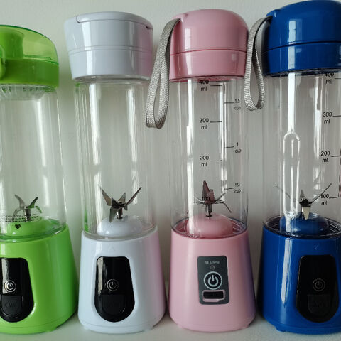 Portable Mini Electric Blender Juicer Cup 4 Blades Smoothie Fruit Juicer  Machine