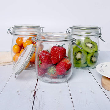 Vacío de boca ancha para almacenamiento de alimentos Frasco de vidrio con tapa  hermética - China Los caramelos de vidrio y vidrio precio