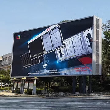  P6 outdoor video wall advertising full color led