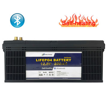 Buy Wholesale China Bely Deep Cycle Lithium Battery 12v 200ah With Bluetooth  Heating For Submarine, Marine & Deep Cycle Lithium Battery at USD 650