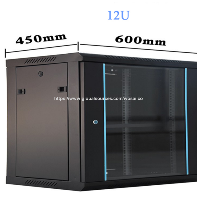 Fabricante de Ningbo 19 pulgadas 4U/6U/9U/12U SPCC 5G Telecom OEM Gabinete/Rack de Montaje en Pared/Datos WJ-601-6406-5-#5170 for sale at factory direct price