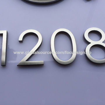 Metal Numbers and Stainless Steel LED Channel Letters Signs - China  Stainless Steel LED Channel Letters Signs and Metal Numbers and Letters  price