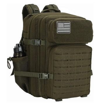 Buy Wholesale China Military Tactical Backpack With Bottle Holder 