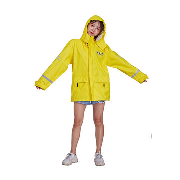 Ladies hotsell pu raincoats