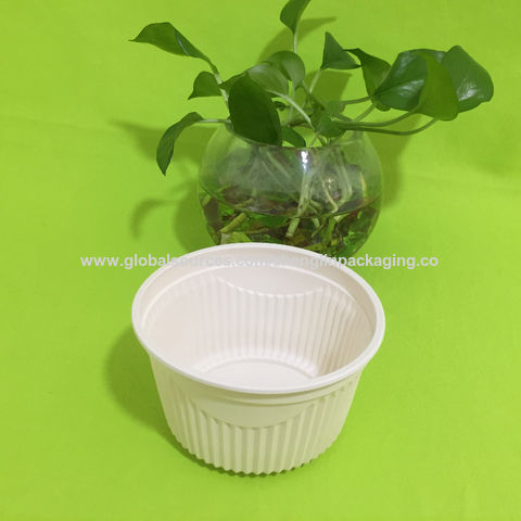 Soup Bowl Disposable-Compostable Cornstarch Bowl-Go-Compost