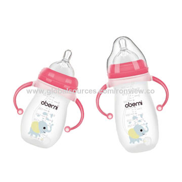 Custom BPA Free 240ml Or 120ml Silicone Baby Bottle Cover