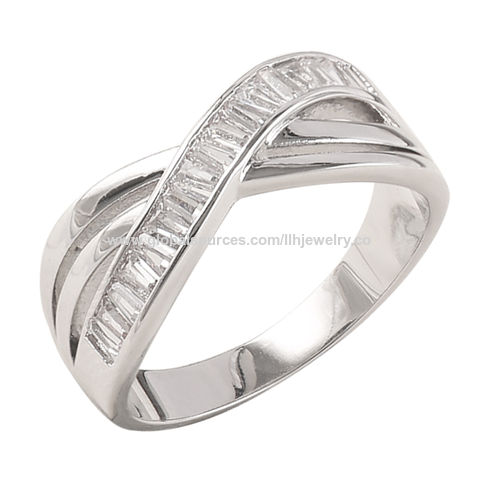 Los anillos de plata 925 Joyas de boda para mujeres - China Anillos de  compromiso de diamantes y anillos precio