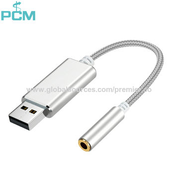 pad Charmant stimuleren Buy Wholesale China Usb To 3.5mm Jack Audio Adapter 2-in-1 External Usb  Adaptor 3.5mm Aux To Usb To Audio Jack & Usb C To 3.5mm Adapter at USD 3 |  Global Sources