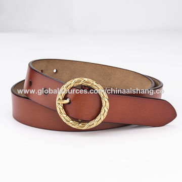 Buy Wholesale China 2021 Fashion Genuine Leather Belt Oem Belts