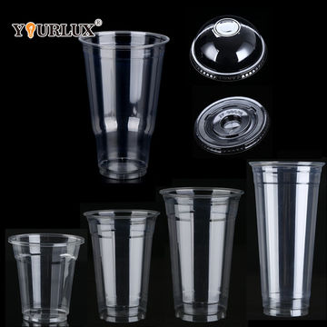 16 oz Clear Disposable Plastic Cups