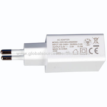 Double USB adapter 12V-24V, max. 2000mA, output: 2x DC 5V-2A, for
