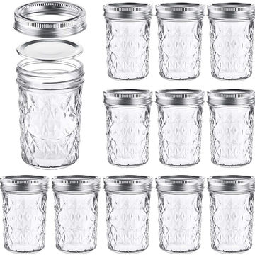 Buy Wholesale China Wholesale Glass Storage Jar With Metal Airtight Lid  12oz Glass Jam Jars 350ml Glass Jelly Bottles & Glass Jars at USD 0.36