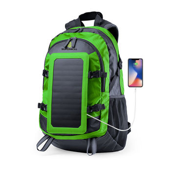Hiking Solar Backpack Bag 