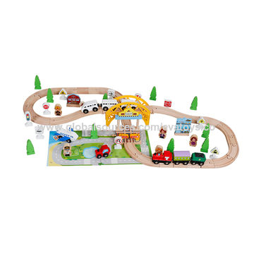 wooden train sets for sale