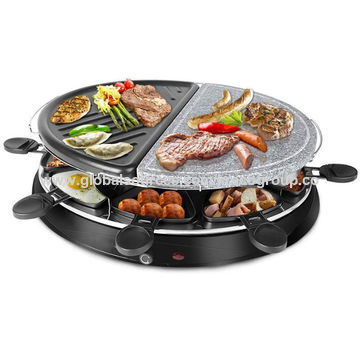 Buy Wholesale China 1300w Electric Raclette Grill Adjustable