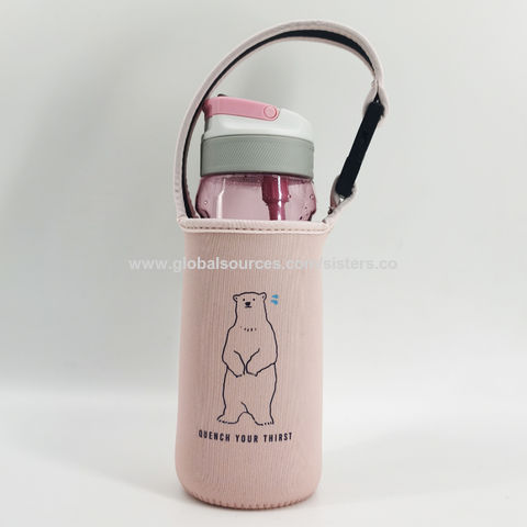 Quench Your Thirst Water Bottle Hot Pink