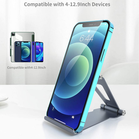 Support de table universel pliable en aluminium OEM pour tablette et téléphone, support pour iPad mini for sale at factory direct price