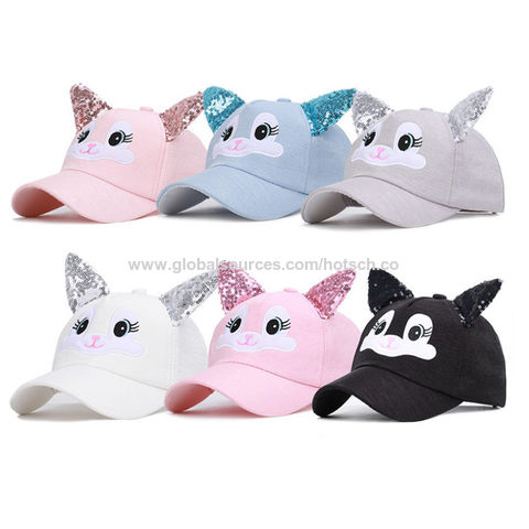 Gorra de béisbol estéreo con diseño de animales, gorros de unicornio lindos, sombrero colorido para niños para uso en verano for sale at factory direct price