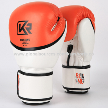1 Pair PU Leather Boxing Gloves Sports Men Half Finger Muay Thai Gloves  Kick Boxing Training Boxing Glove guantes de boxeo