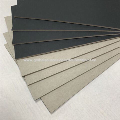 1.5mm Thickness Uncoated Laminated Grey Chip Board for Advertising Board