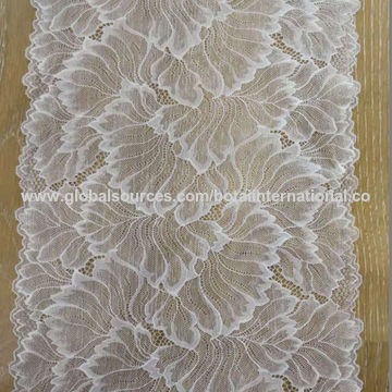 23.5cm Stretch Gallon Lace $0.3 - Wholesale China Lace at factory prices  from Changzhou Botai International Trade Co., Ltd.