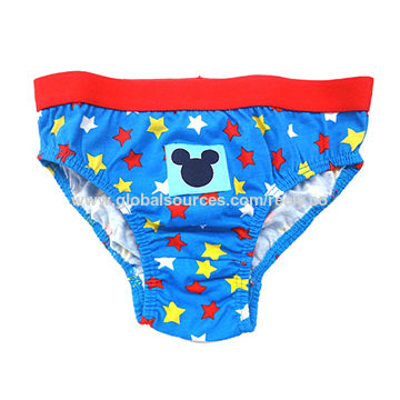 Buy Wholesale China Multi-pack 100% Cotton Custom Prints Toddler Boys Briefs  Kids Underwear Sets Children Boys Underpant & Toddler Boys Briefs at USD  0.35