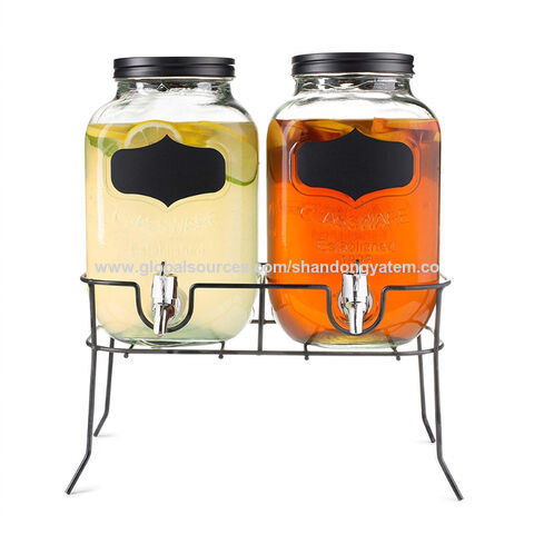 2l Drink Dispenser With Spigot Juice Jar For Juice Lemonade