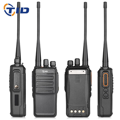 China TID TD-710 Long Range Professional push to talk VHF UHF Two Way ...