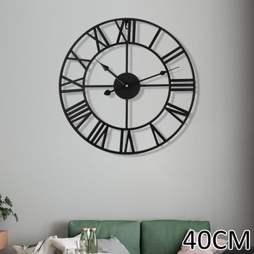 Large Outdoor Indoor Roman Numeral Wall Clock Huge Big Antique Home Office Garde