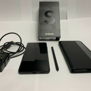 Pre-Owned SAMSUNG Galaxy S21 Ultra 5G G998U 256GB, Black Unlocked  Smartphone - Very (Refurbished: Good) 