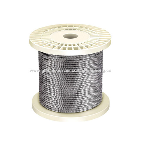 1/4" Stainless Steel Aircraft Cable Wire Rope 7x19 Type 304 T-304 
