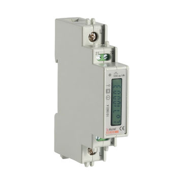 Din-Rail Energy Meter 4P Single Phase Easy to Install Electric Engineering for Replacement Home Industry Electronic KWh Meter 